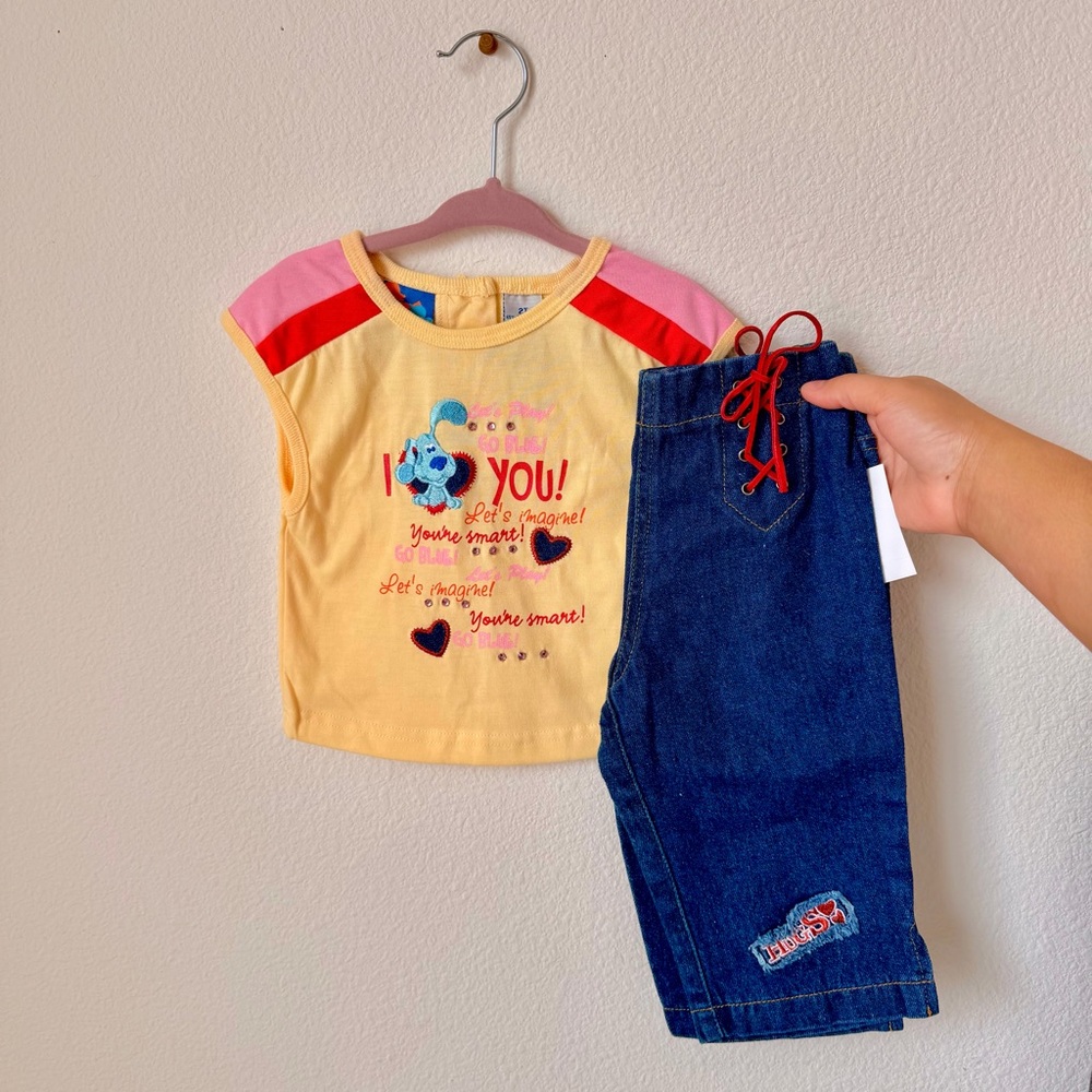 Vintage blues clues set
